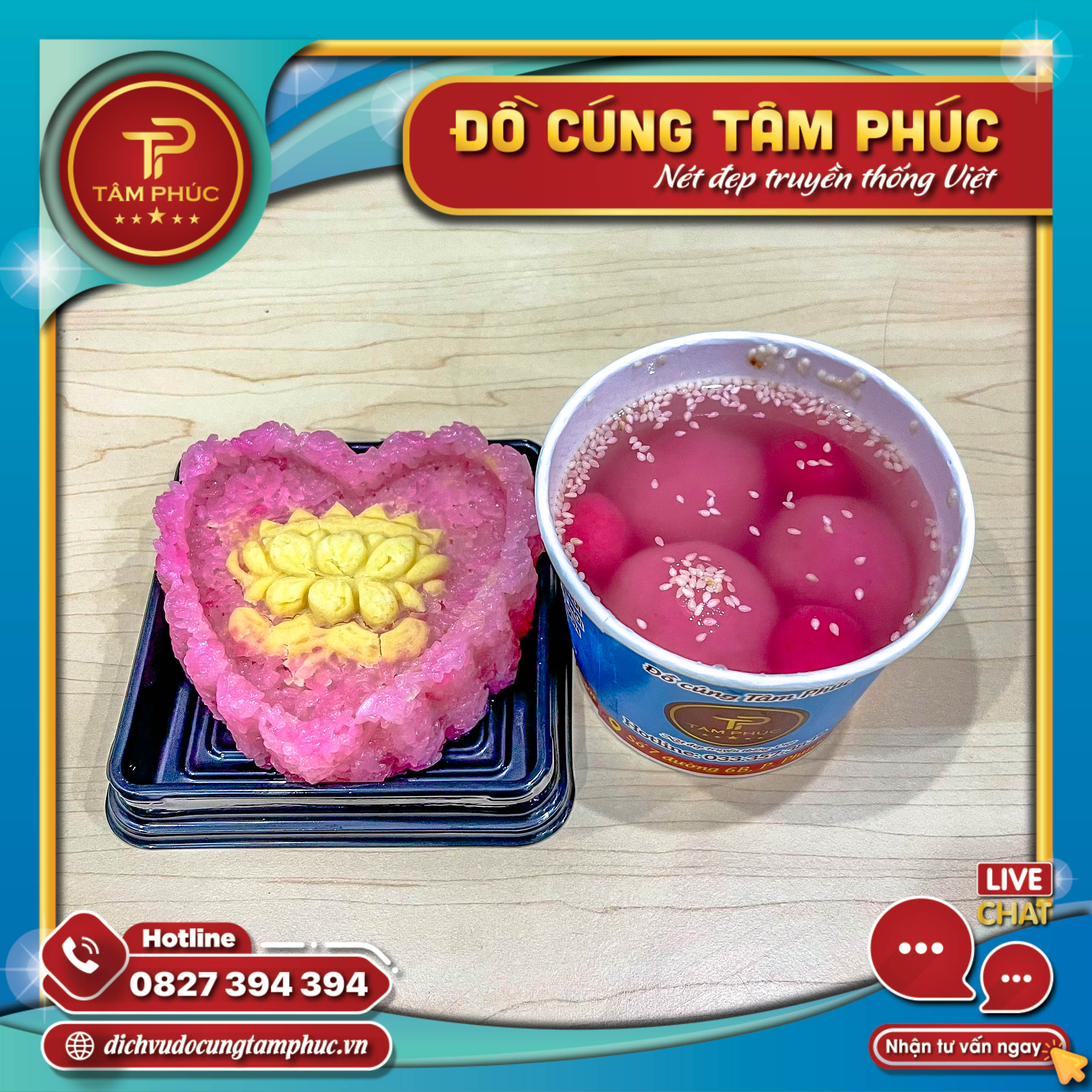 Xôi và Chè Cúng tại Cần Thơ